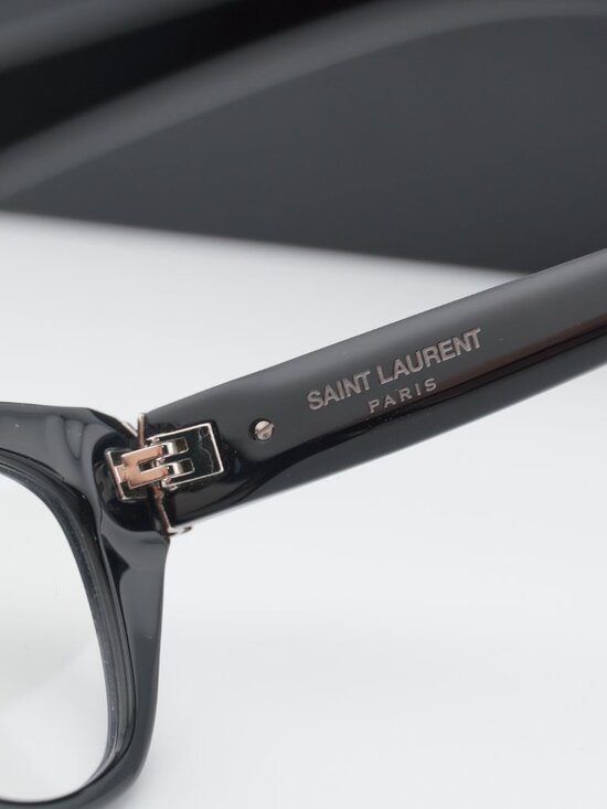 Saint Laurent SLM80 001 Cat Eye Eyeglasses – Black 52mm